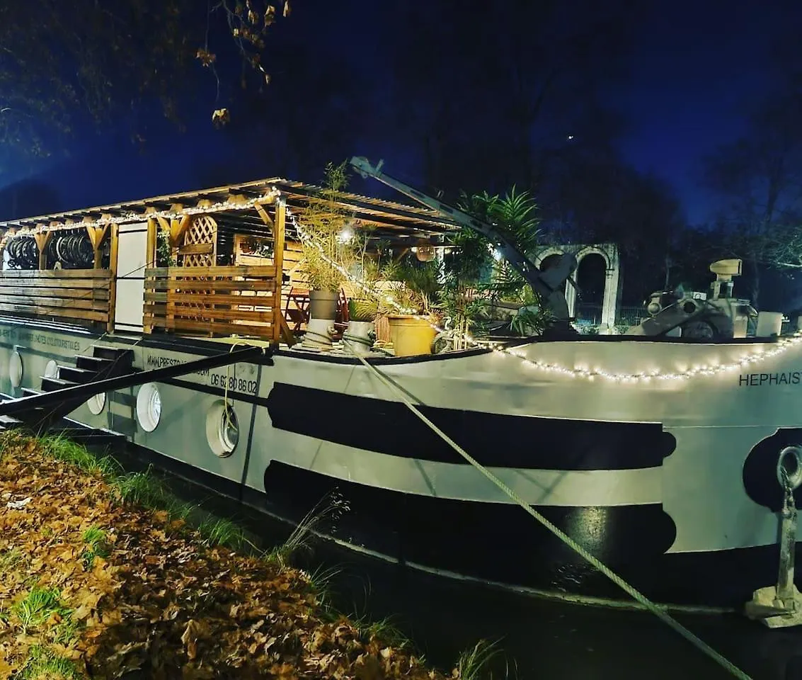 Botel Peniche De Charme Avec Jacuzzi Sur Canal Du Midi Toulouse